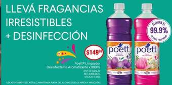 Supermercados Todo Poett limpiador desinfectante aromatizante oferta