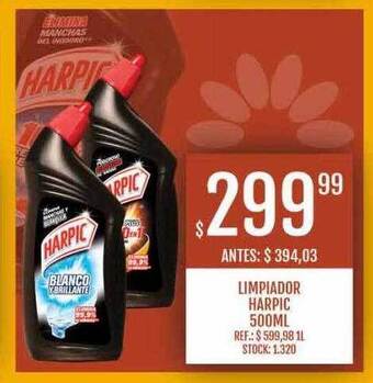 Supermercados Todo Limpiador harpic oferta
