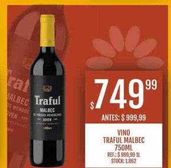 Supermercados Todo Vino traful malbec oferta