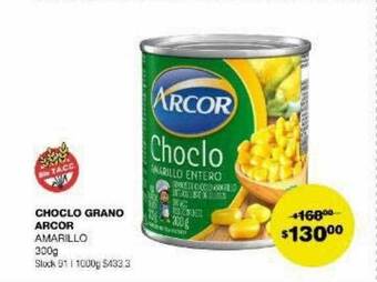 Atomo Conviene Choclo grano arcor amarillo oferta