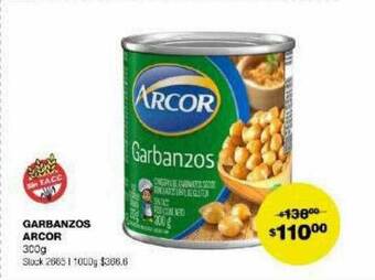 Atomo Conviene Garbanzos arcor oferta