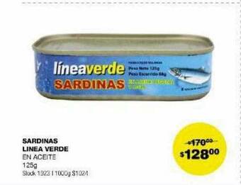Atomo Conviene Sardinas linea verde en aceite oferta