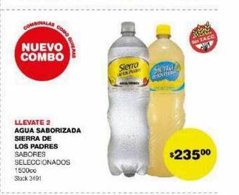 Atomo Conviene Agua saborizada sierra de los padres oferta