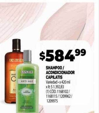 Makro Shampoo - acondicionador capilatis oferta