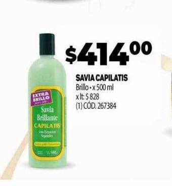 Makro Savia capilatis brillo oferta