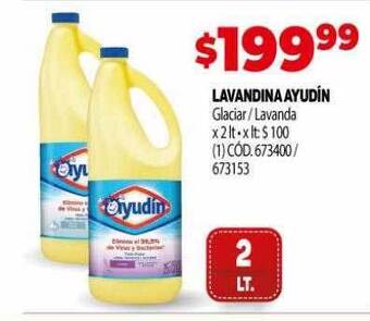 Makro Lavandina ayudín glaciar - lavanda oferta