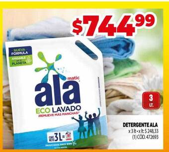 Makro Detergente ala oferta