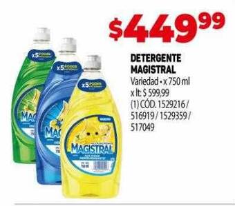 Makro Detergente magistral oferta