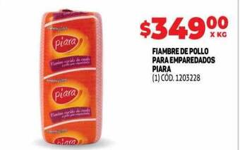 Makro Fiambre de pollo para emparedados piara oferta