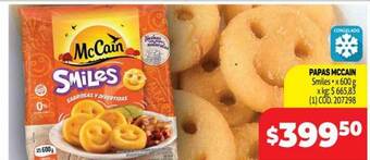 Makro Papas mccain smiles oferta