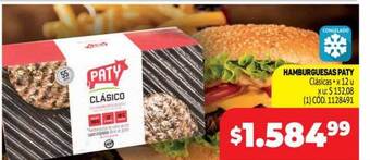 Makro Hamburguesas paty clásicas oferta