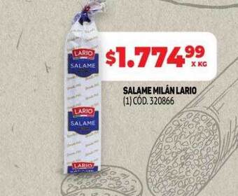 Makro Salame milán lario oferta