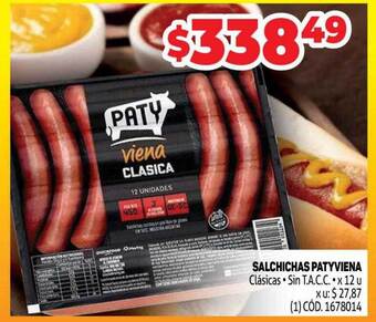 Makro Salchichas patyviena oferta