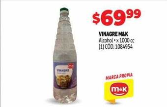 Makro Vinagre m&k alcohol oferta