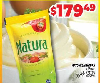 Mayonesa natura