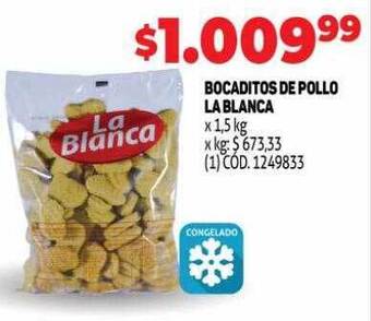 Makro Bocaditos de pollo la blanca oferta