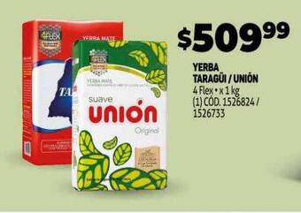 Makro Yerba taragüi - unión oferta