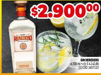 Makro Gin heredero oferta