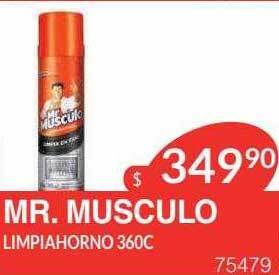 Masivos Mr. musculo limpiahorno oferta
