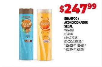 Makro Shampoo - acondicionador sedal oferta