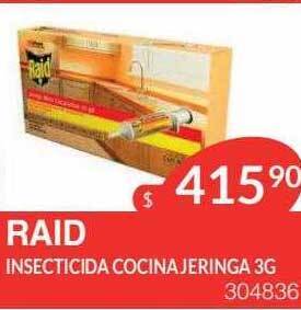 Masivos Raid insecticida cocina jeringa oferta