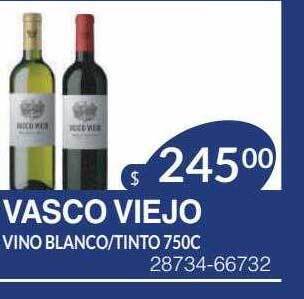 Masivos Vasco viejo vino blanco tinto oferta