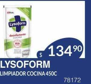 Masivos Lysoform limpiador cocina oferta
