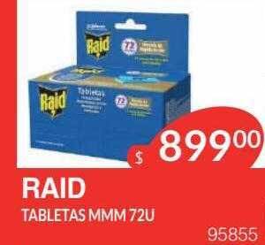 Masivos Raid tabletas mmm oferta