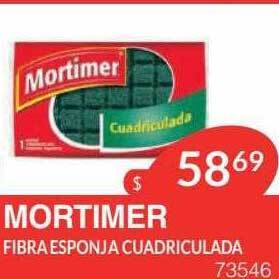 Masivos Mortimer fibra esponja cuadriculada oferta