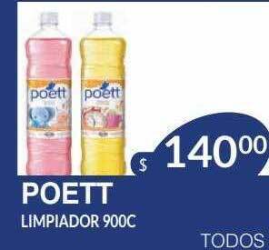 Masivos Poett limpiador oferta
