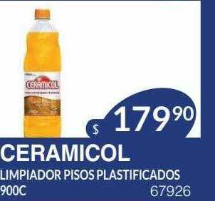 Masivos Ceramicol limpiador pisos plastificados oferta