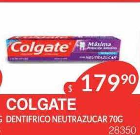 Masivos Colgate dentifrico neutrazucar oferta