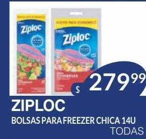 Masivos Ziploc bolsas para freezer chica oferta