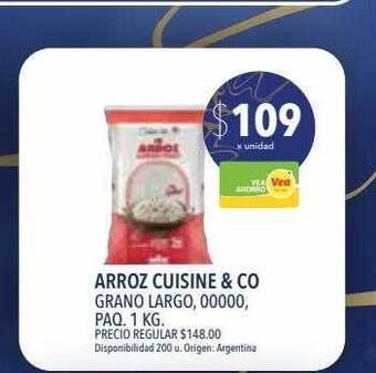 Supermercados Vea Arroz cuisine & co oferta