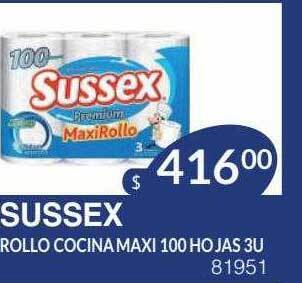 Masivos Sussex rollo cocina maxi oferta