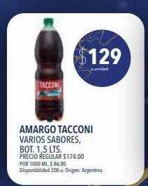 Supermercados Vea Amargo tacconi oferta