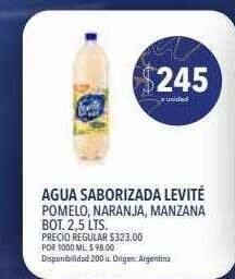 Supermercados Vea Agua saborizada levité oferta