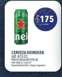 Supermercados Vea Cerveza heineken oferta