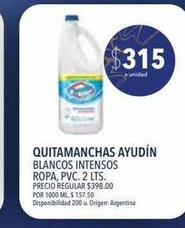 Supermercados Vea Quitamanchas ayudín oferta