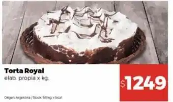 Disco Torta Royal oferta