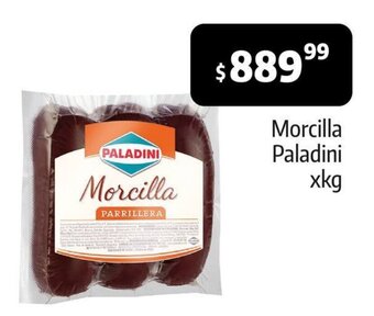 Autoservicio Capo Morcilla Paladini x kg oferta