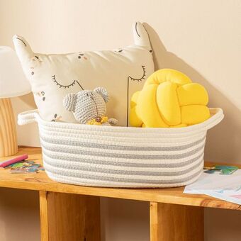 Arredo Contenedor rayado rectangular grande oferta