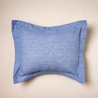 Arredo Funda de almohadón con pestaña raya finita oferta