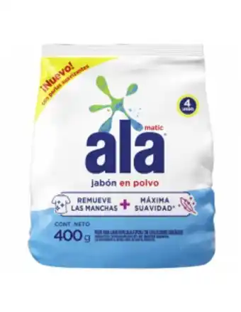 Soy Lola Detergente en polvo ala matic 400gr oferta