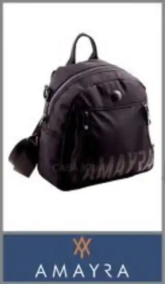 Casa Jonás Mini mochila en nylon  amayra para mujer medida 22cm x 21cm x 7cm oferta