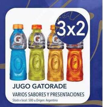Jumbo Jugo gatorade oferta