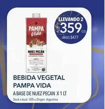 Jumbo Bebida vegetal pampa vida oferta
