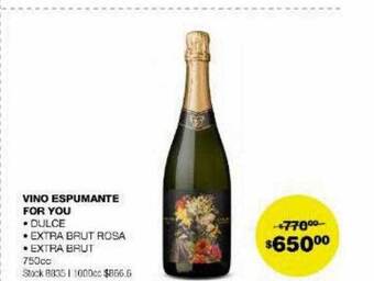Atomo Conviene Vino espumante for you oferta