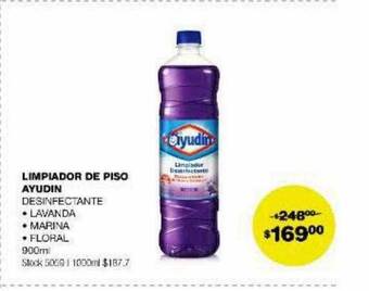 Atomo Conviene Limpiador de piso ayudin oferta