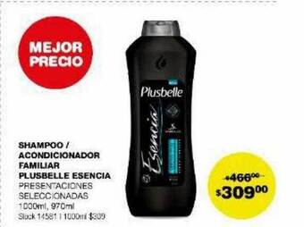 Atomo Conviene Shampoo acondicionador familiar plusbelle esencia oferta
